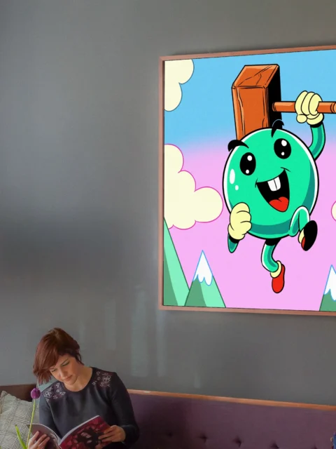 Jerry Art Gallery Archival Print from Ward TCG