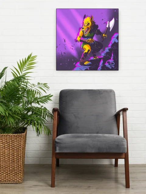 Kobold Art Fine Art Canvas from Ward TCG