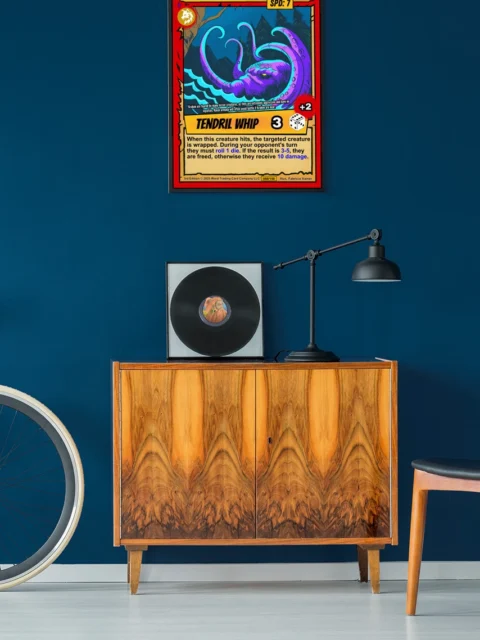 Kraken Fantasy Canvas Print from Ward TCG