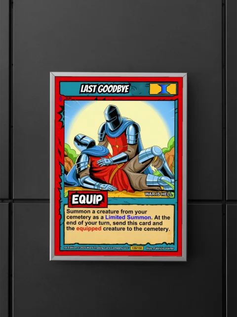 Last Goodbye Fantasy Canvas Artwork from Ward TCG