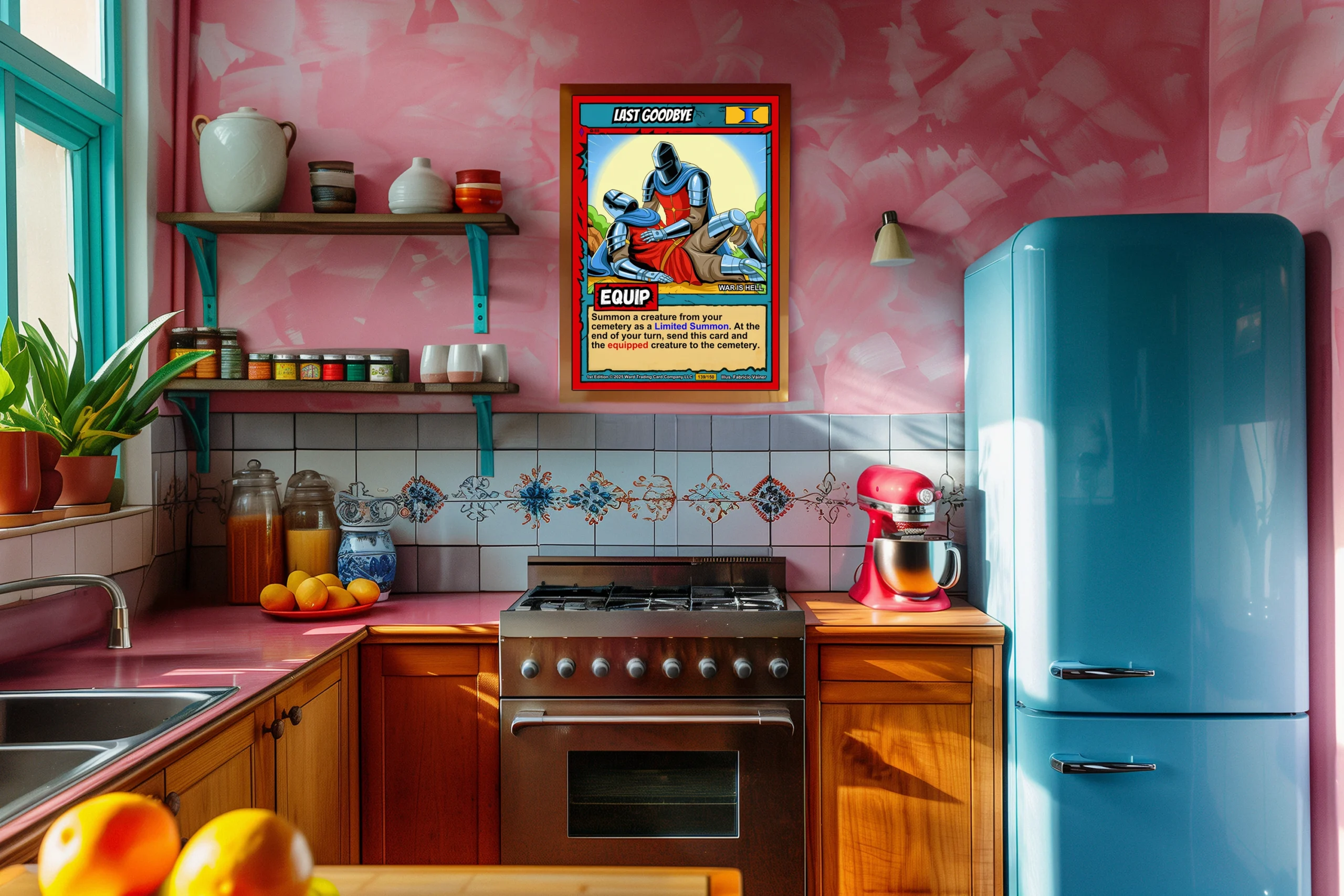 Last Goodbye Fantasy Canvas Artwork from Ward TCG - Image 5