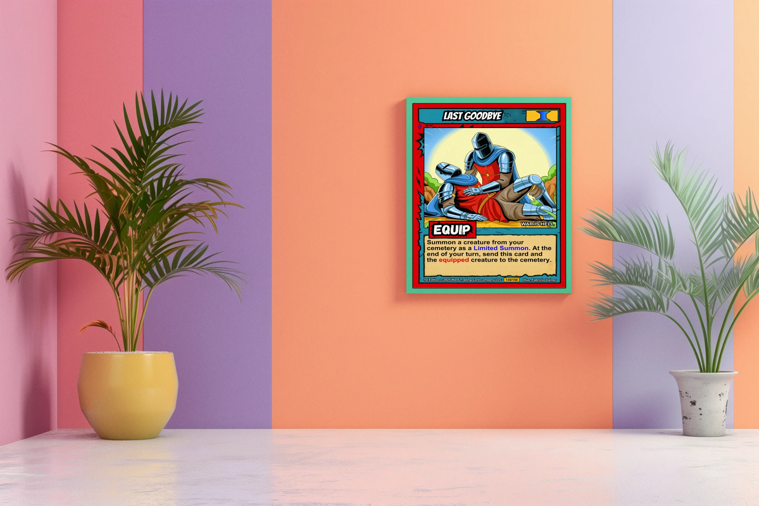 Last Goodbye Fantasy Canvas Artwork from Ward TCG - Image 4