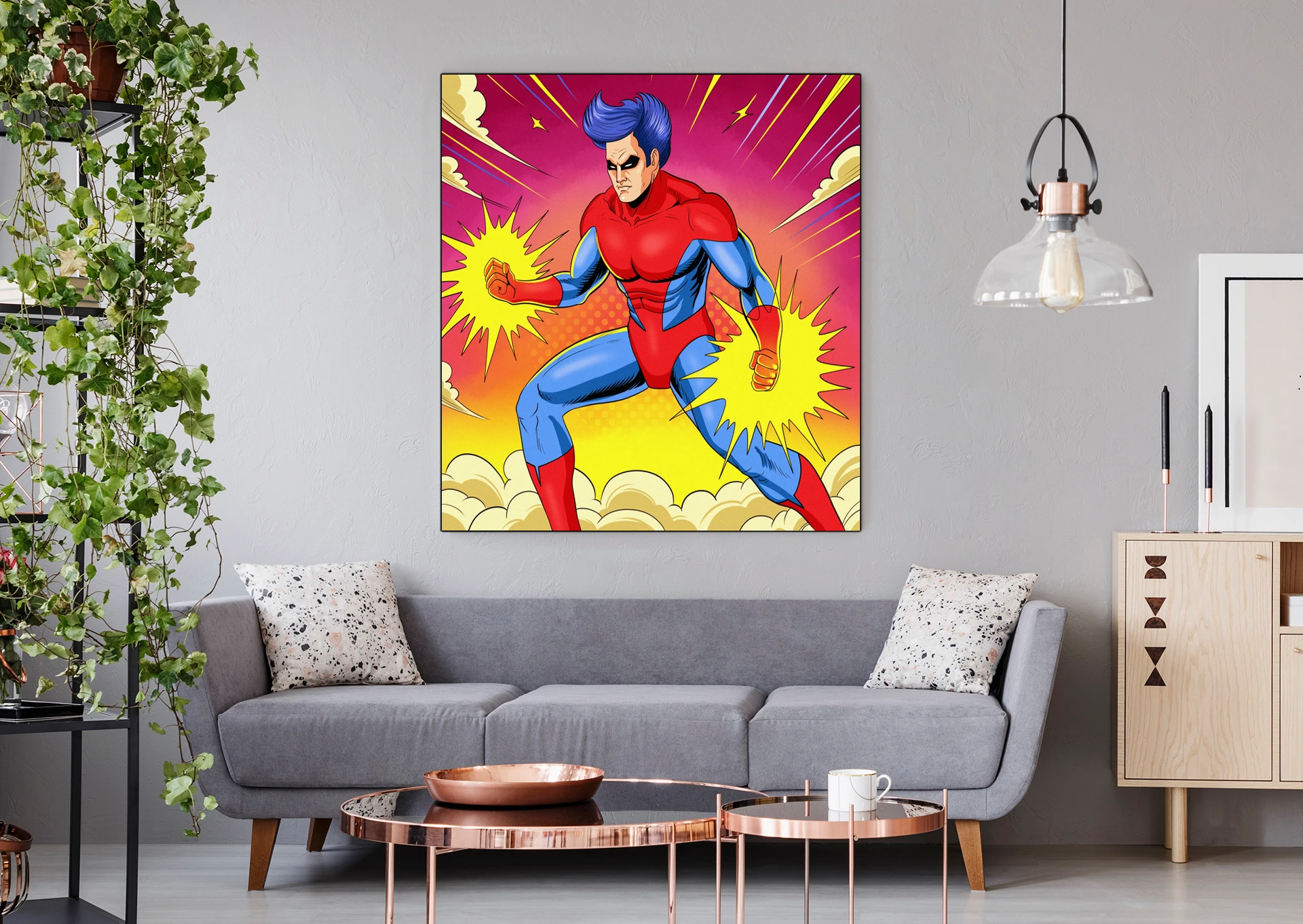 Last Hope Hero Art Fine Art Canvas from Ward TCG - Image 5