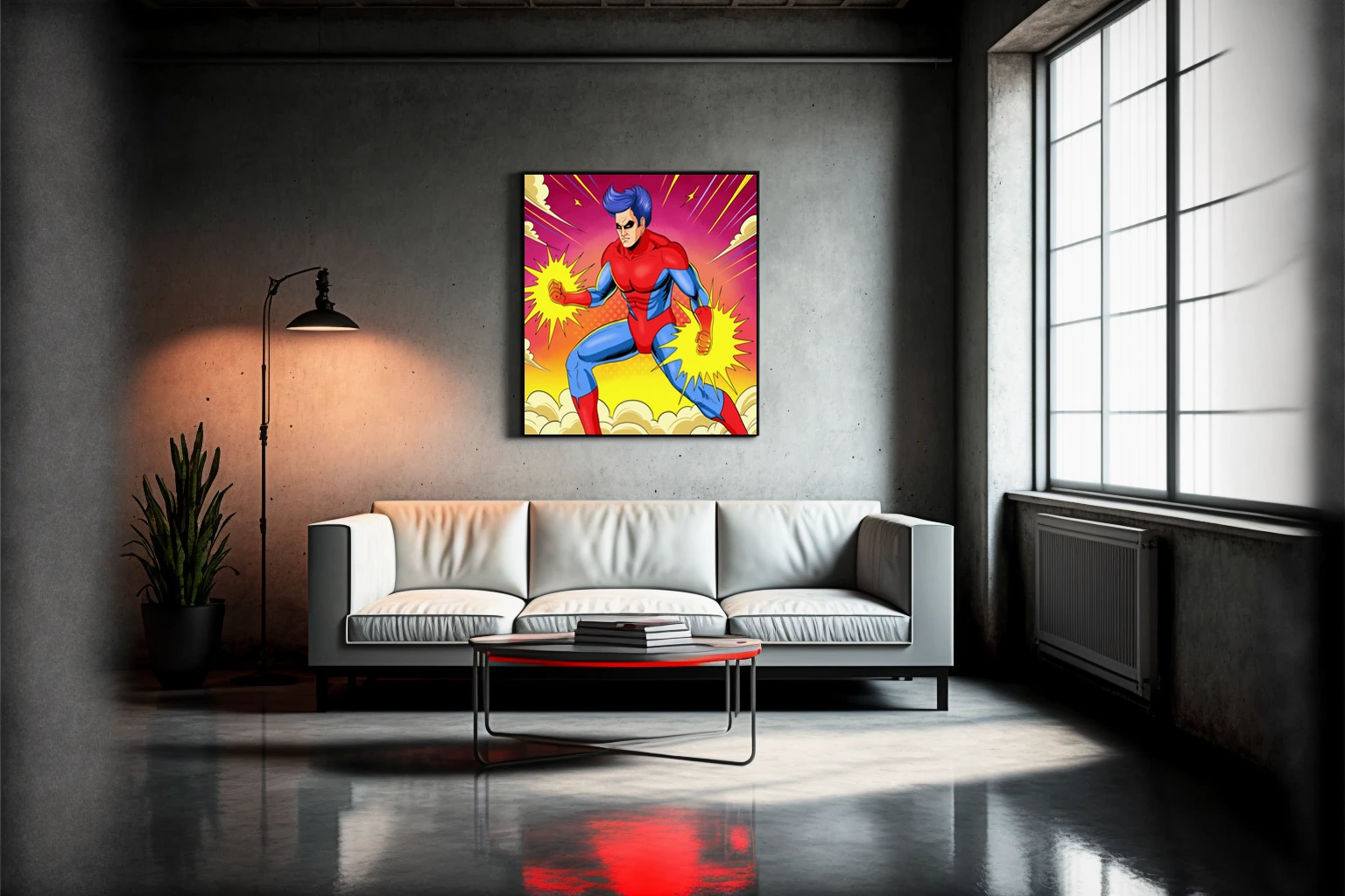 Last Hope Hero Art Fine Art Canvas from Ward TCG - Image 4