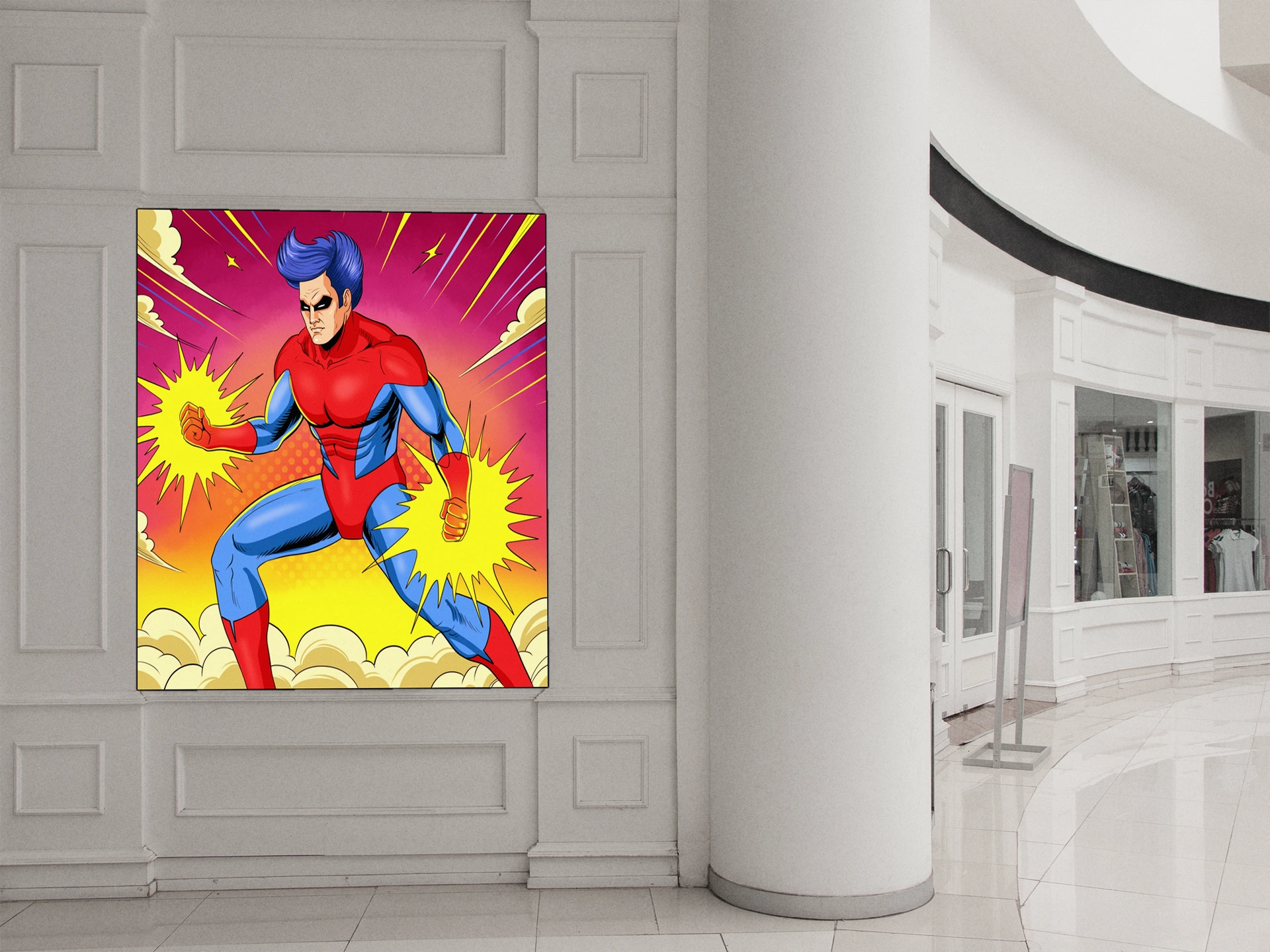 Last Hope Hero Art Fine Art Canvas from Ward TCG - Image 3