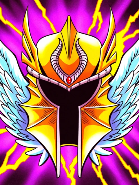 Alternative view of Legendary Helmet Art Fantasy Wall Art from Ward TCG