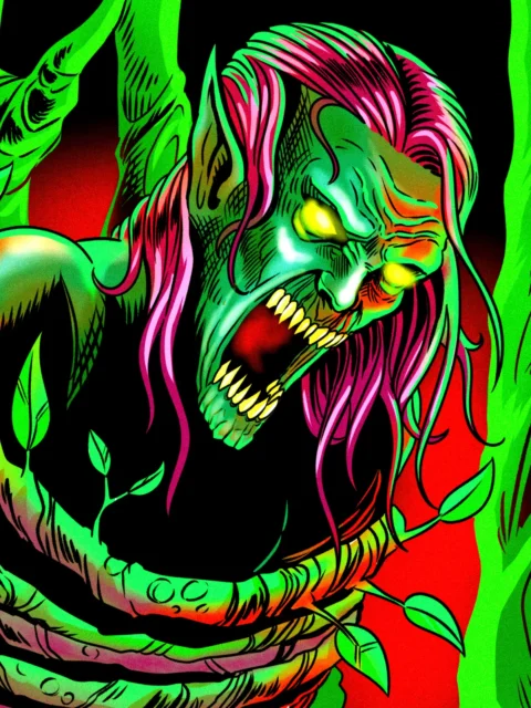 Alternative view of Life Sap Art Canvas Art Print from Ward TCG