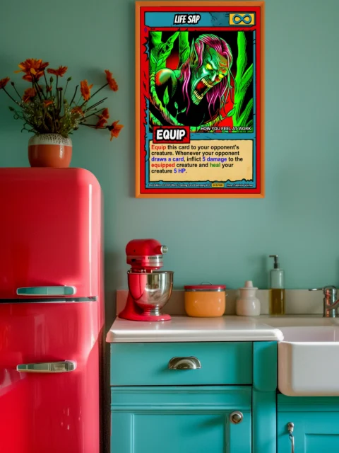 Life Sap Canvas Art Print from Ward TCG