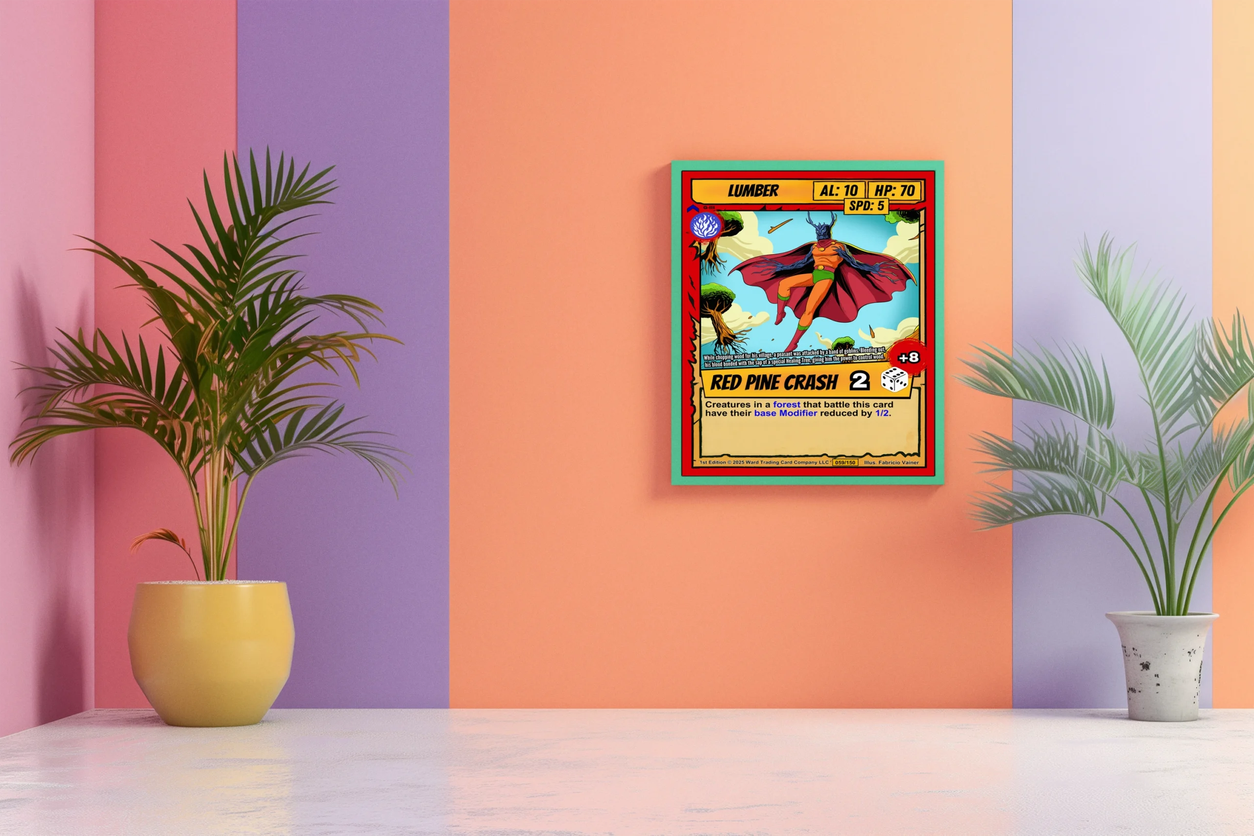 Lumber Fantasy Art Print from Ward TCG