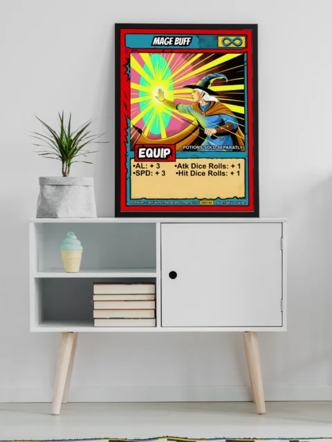 Mage Buff Gallery Canvas Print from Ward TCG