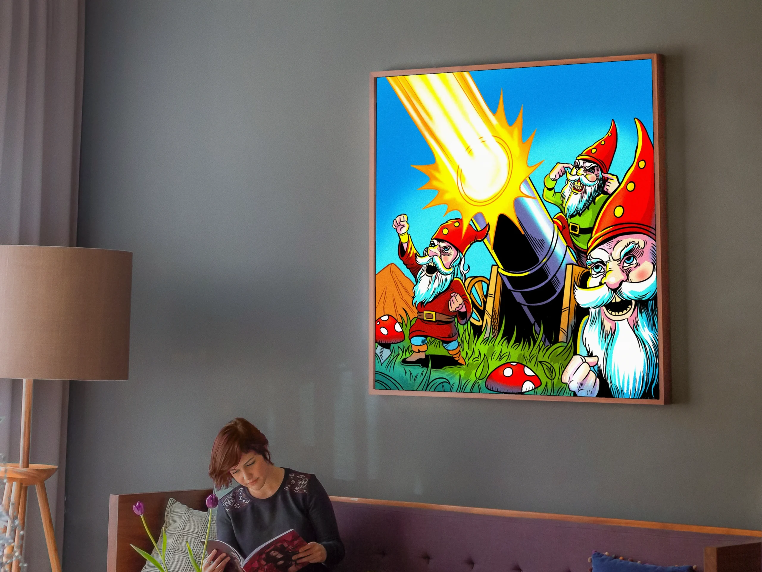 Magic Artillery Art Canvas Wall Art from Ward TCG - Image 4