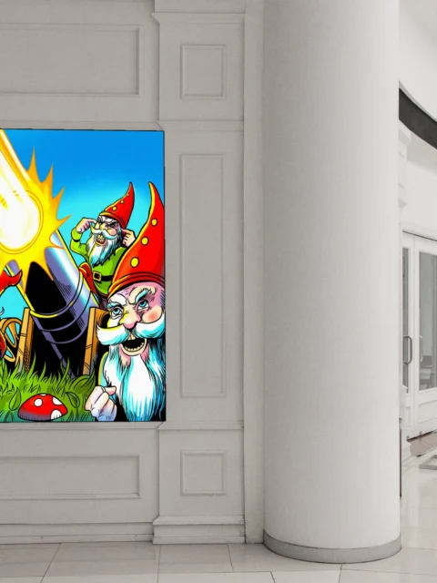 Magic Artillery Art Canvas Wall Art from Ward TCG