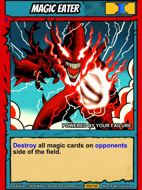 Alternative view of Magic Eater Gallery Archival Print from Ward TCG