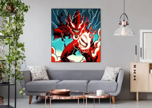 Magic Eater Magic Eater Ward TCG Canvas Print - Fabricio Vainer Art