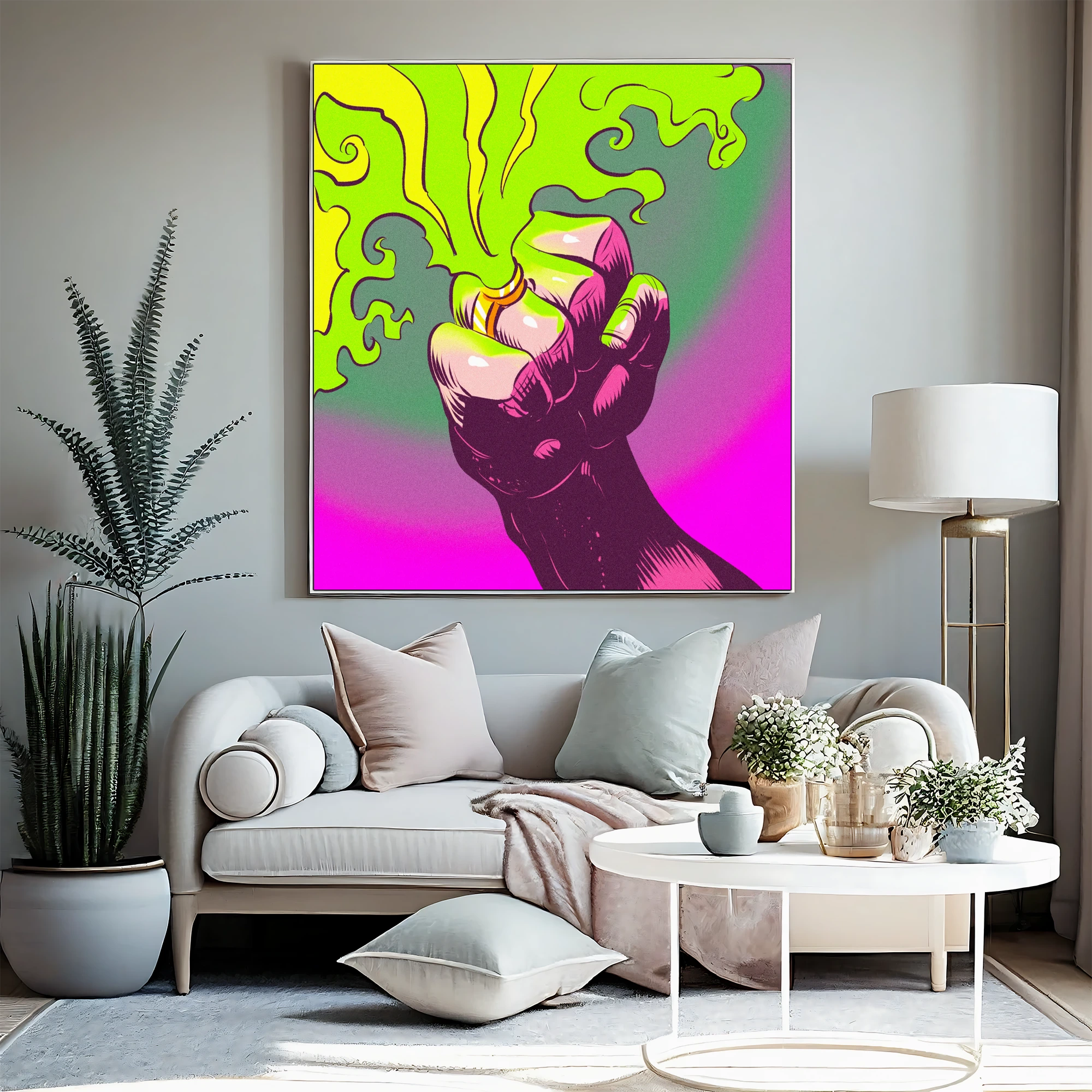 Magic Ring Art Canvas Wall Art from Ward TCG - Image 3