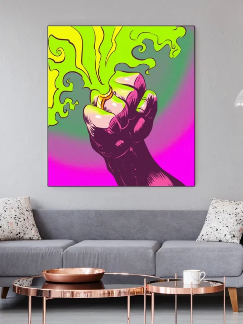 Magic Ring Art Canvas Wall Art from Ward TCG