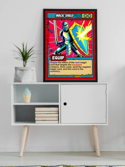 Magic Shield Canvas Print from Ward TCG