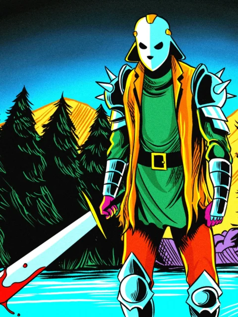 Alternative view of Maniac Art Fantasy Canvas Artwork from Ward TCG