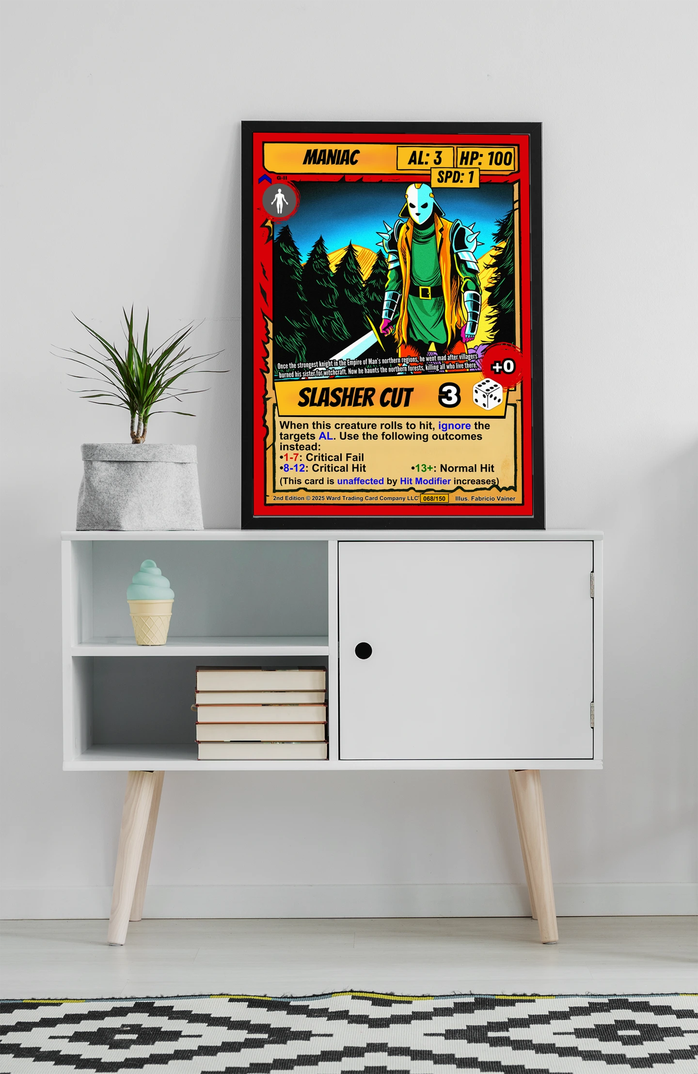 Maniac Fantasy Canvas Artwork from Ward TCG - Image 3