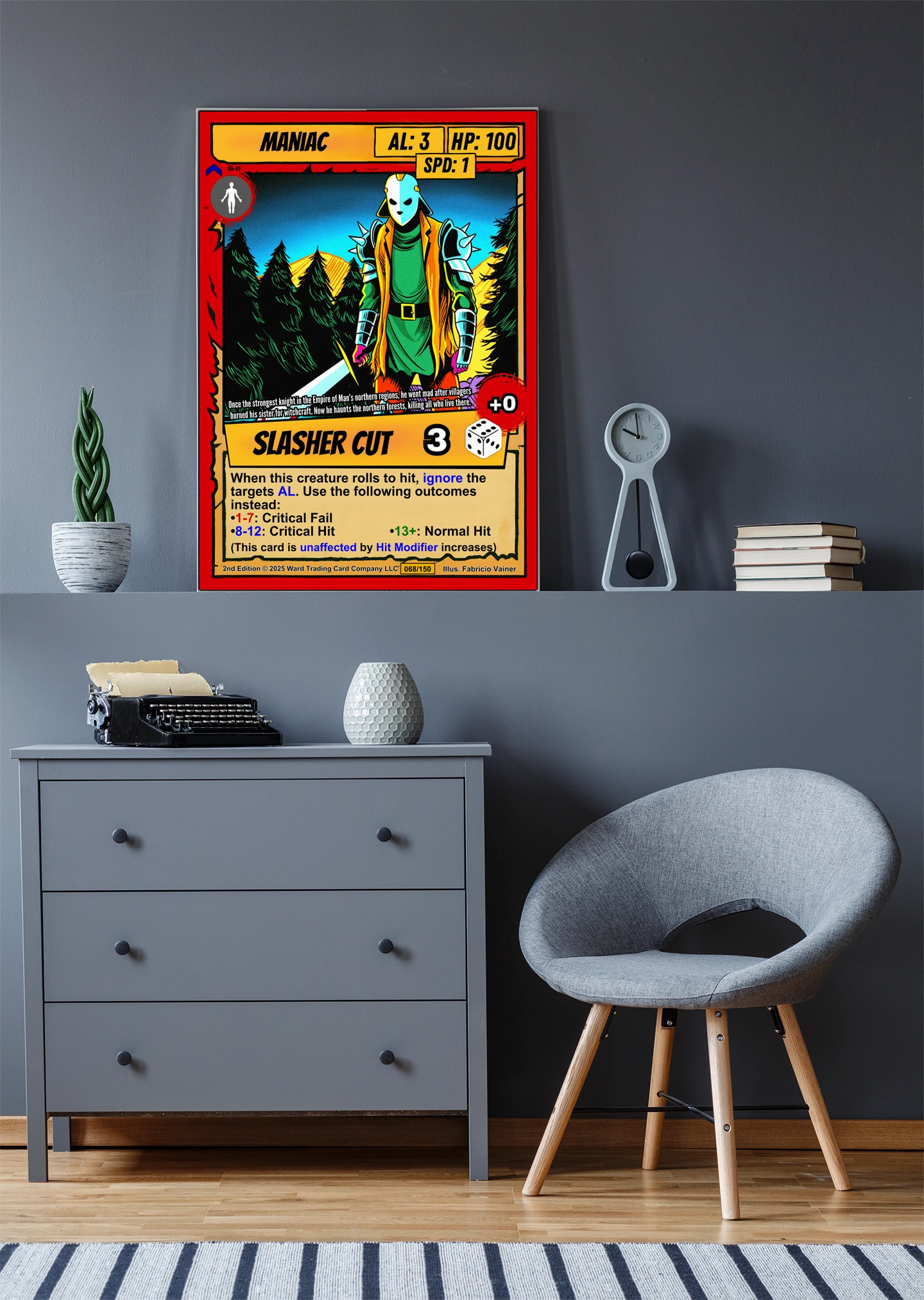 Maniac Fantasy Canvas Artwork from Ward TCG - Image 5