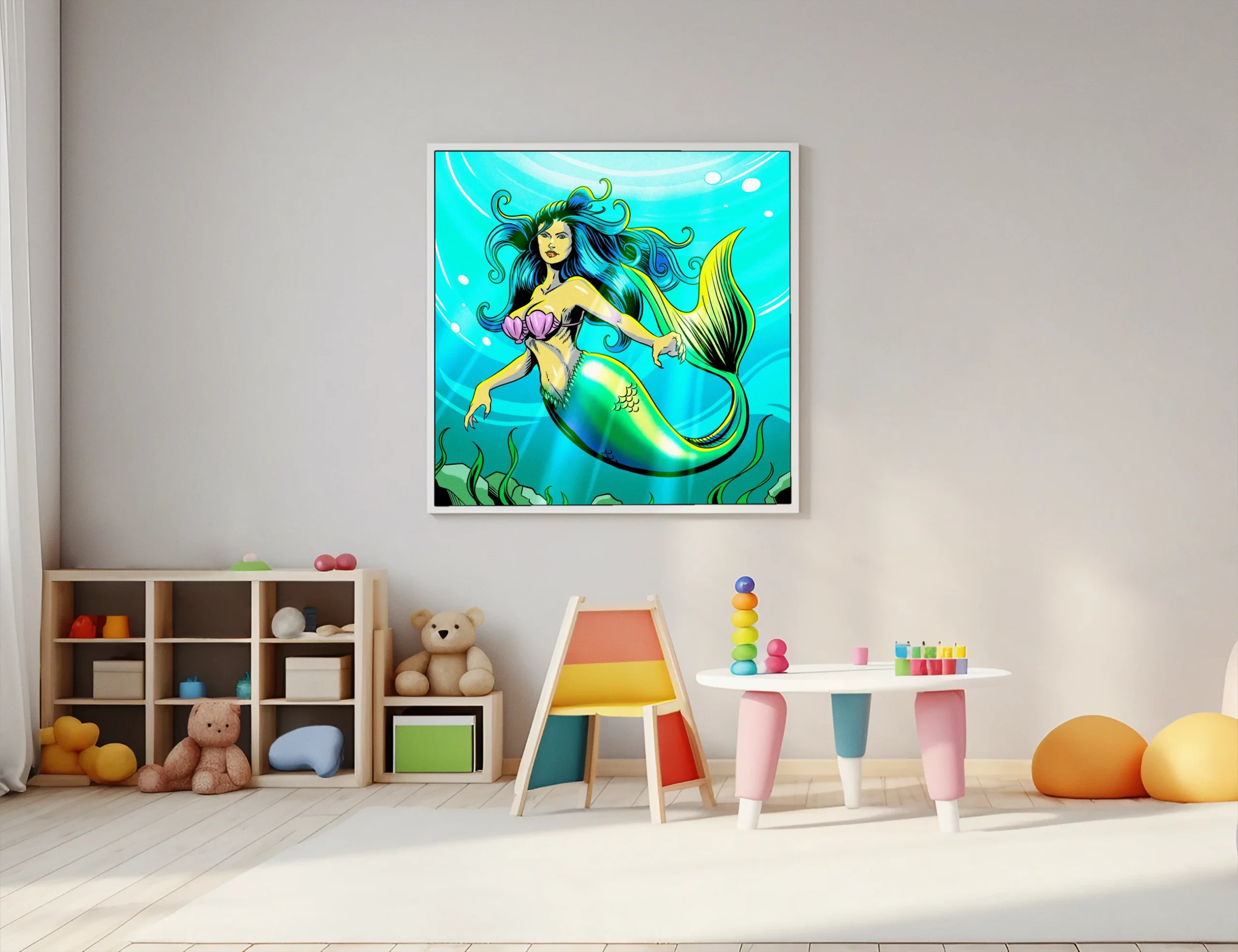 Melody Of The Deep Art Fantasy Wall Art from Ward TCG - Image 4