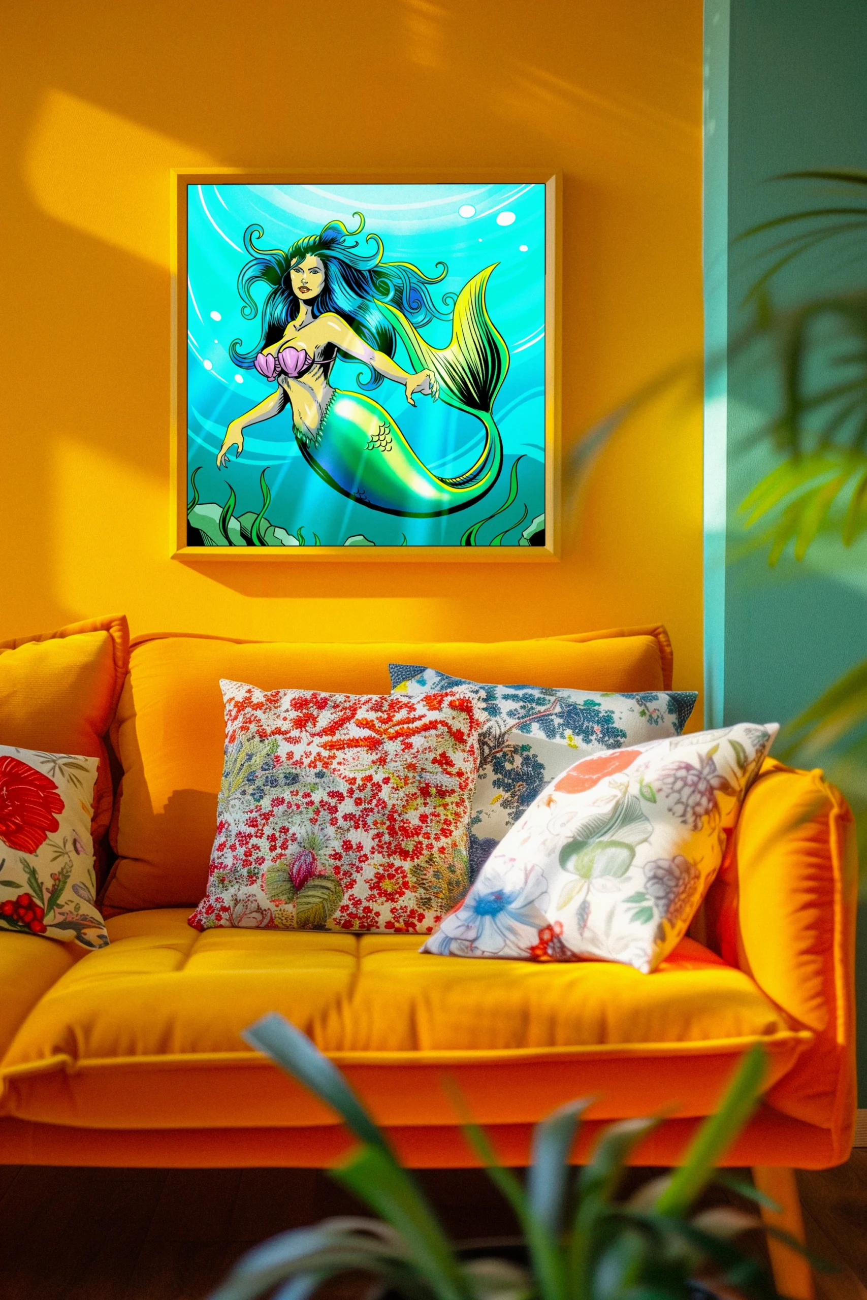 Melody Of The Deep Art Fantasy Wall Art from Ward TCG
