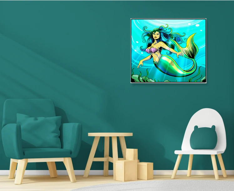 Melody Of The Deep Art Fantasy Wall Art from Ward TCG - Image 3