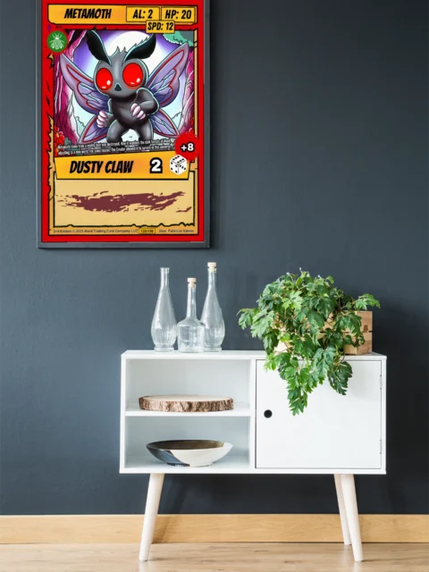Metamoth Canvas Wall Art from Ward TCG