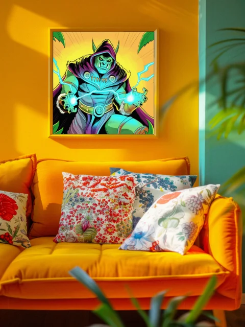 Might Of The Shaman Art Gallery Canvas Print from Ward TCG