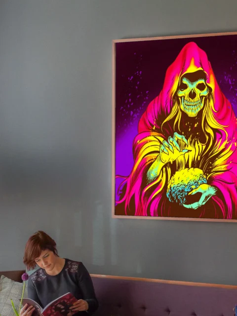 Mind Sap Art Fantasy Canvas Print from Ward TCG