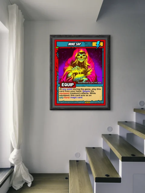 Mind Sap Fantasy Art Print from Ward TCG