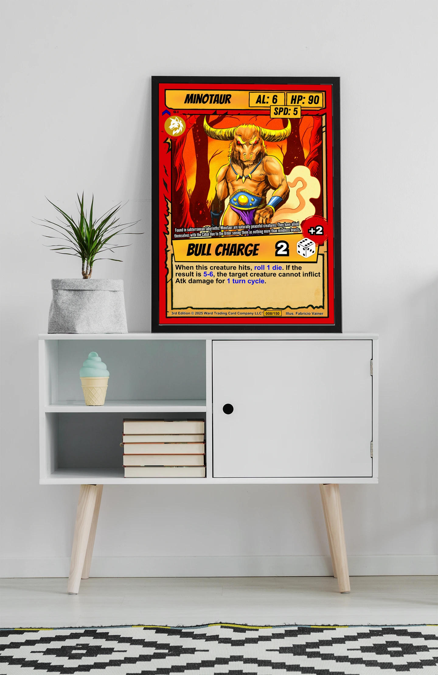 Minotaur Canvas Wall Art from Ward TCG - Image 4