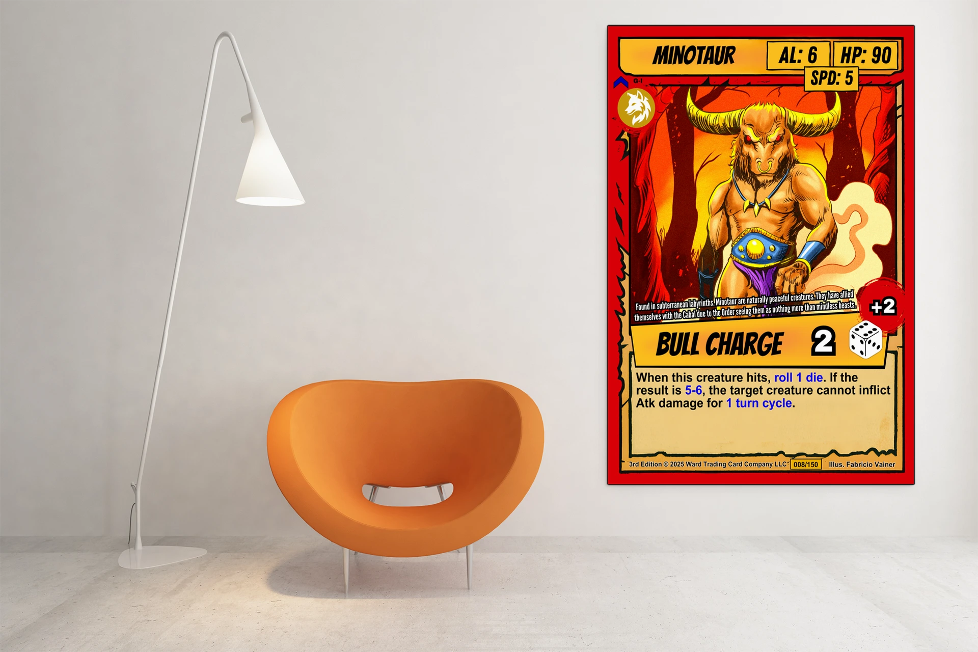 Minotaur Canvas Wall Art from Ward TCG - Image 5