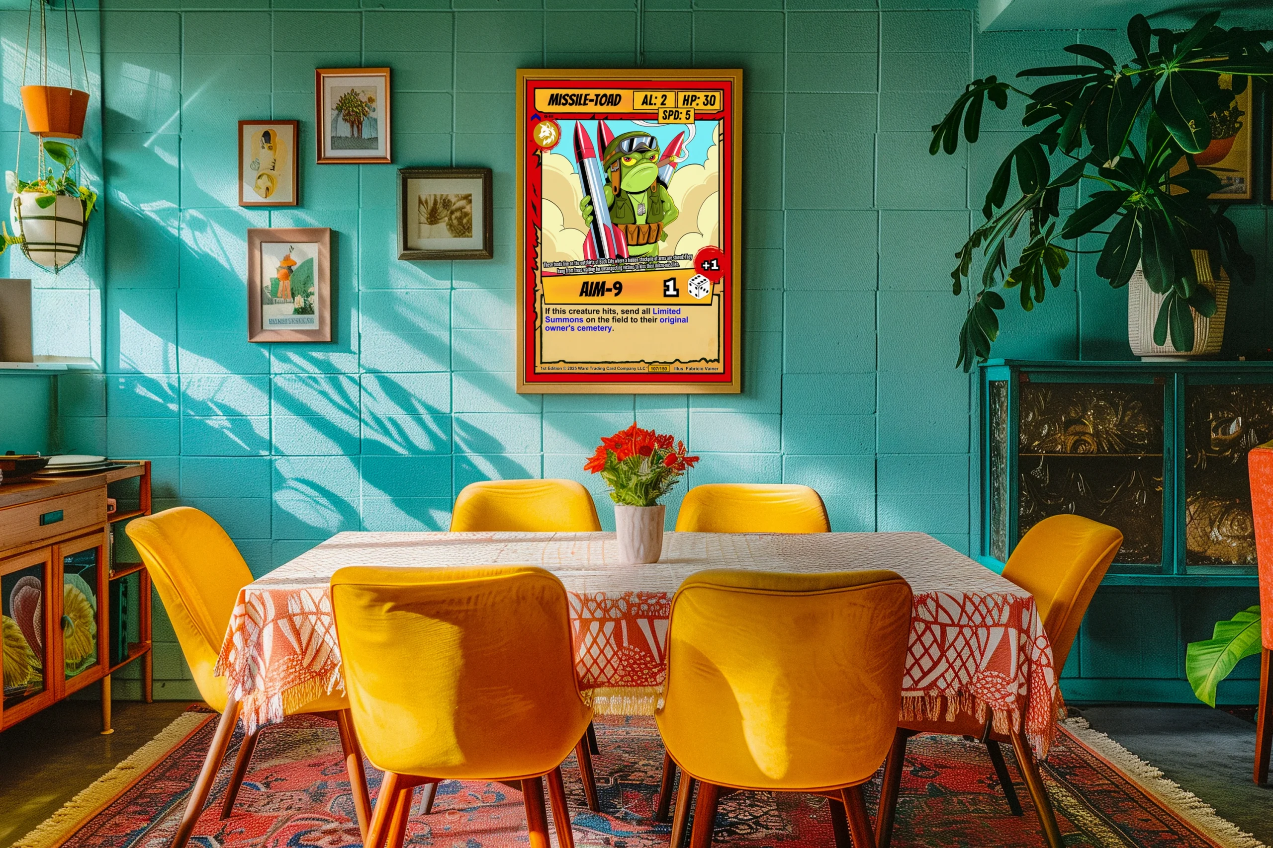 Missile Toad Fine Art Canvas from Ward TCG - Image 5