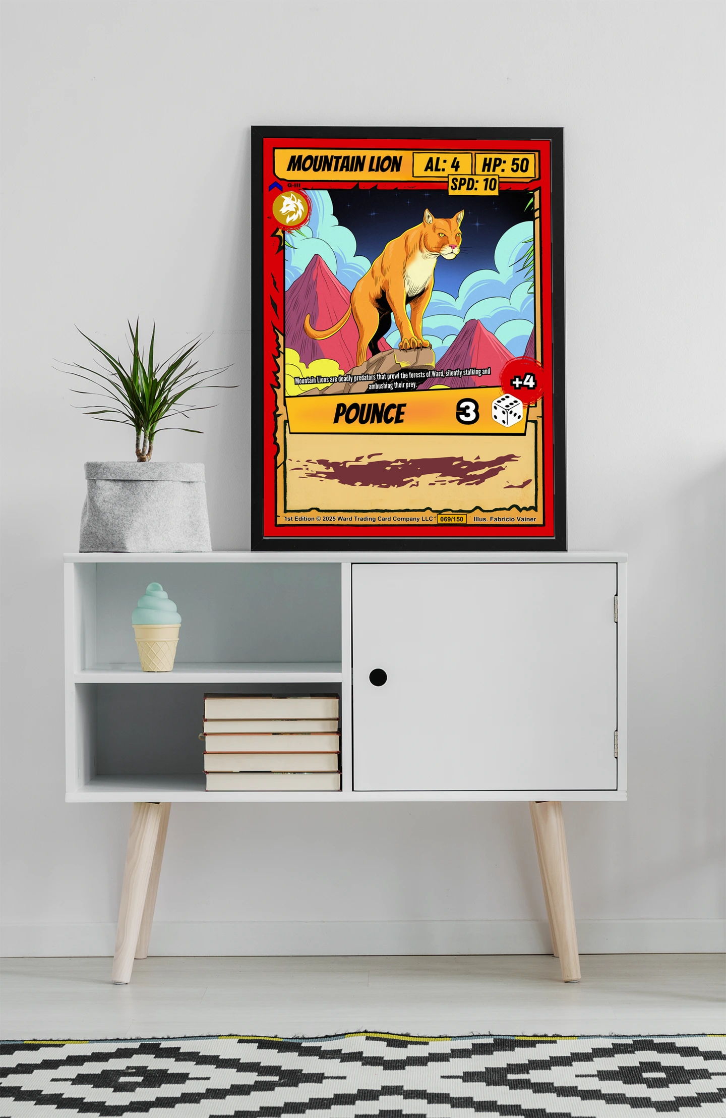 Mountain Lion Gallery Archival Print from Ward TCG - Image 3