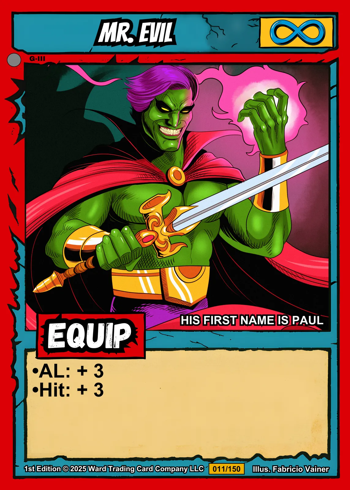 Mr Canvas Print from Ward TCG - Image 2