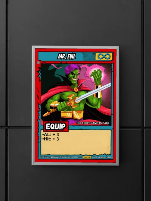 Mr Canvas Print from Ward TCG