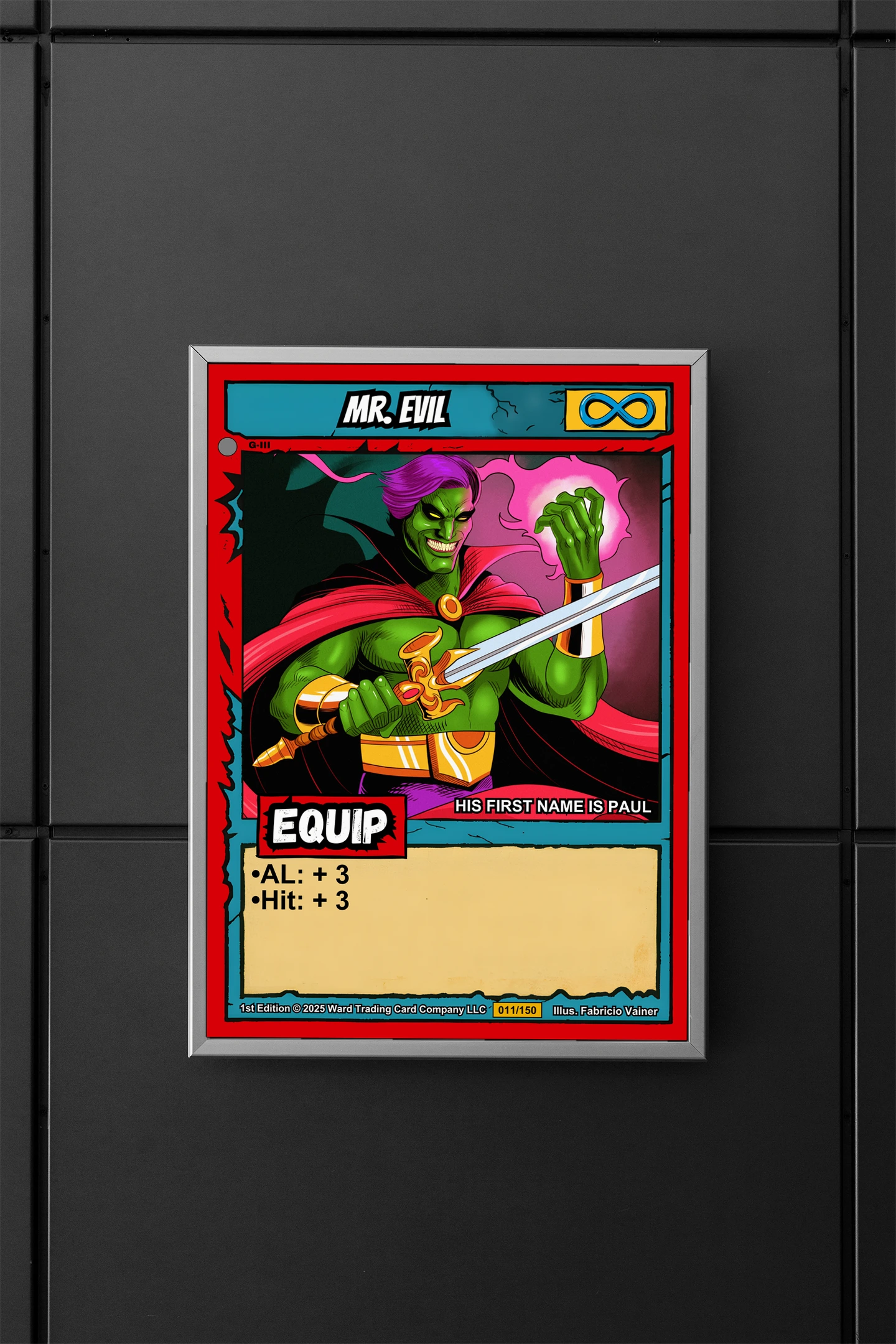 Mr Canvas Print from Ward TCG