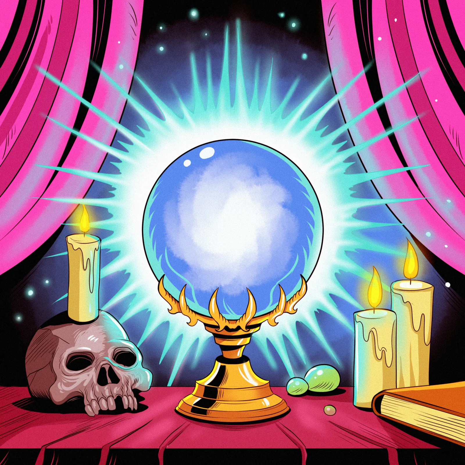 Mysterial Orb Art Gallery Canvas Print from Ward TCG - Image 2