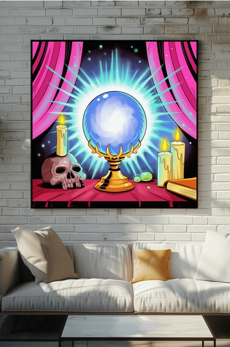 Mysterial Orb Art Gallery Canvas Print from Ward TCG - Image 3