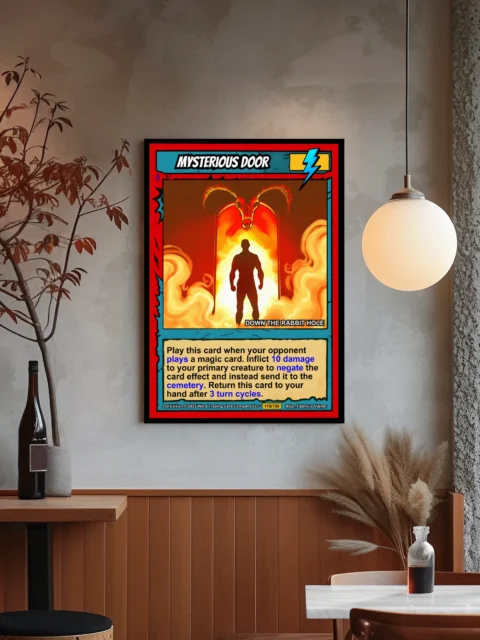 Mysterious Door Gallery Archival Print from Ward TCG