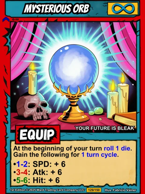 Alternative view of Mysterious Orb Gallery Canvas Print from Ward TCG