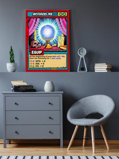 Mysterious Orb Gallery Canvas Print from Ward TCG