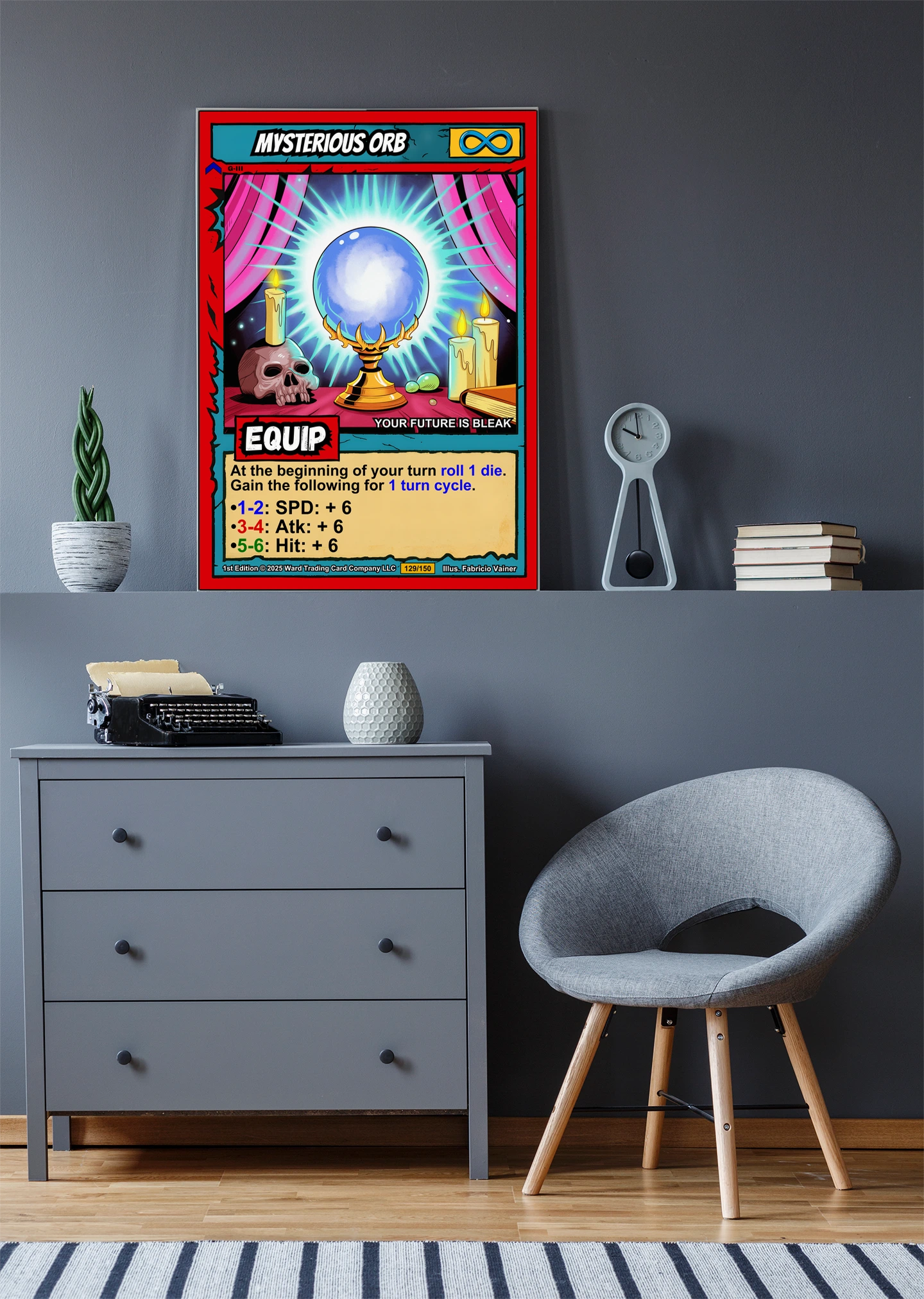Mysterious Orb Gallery Canvas Print from Ward TCG