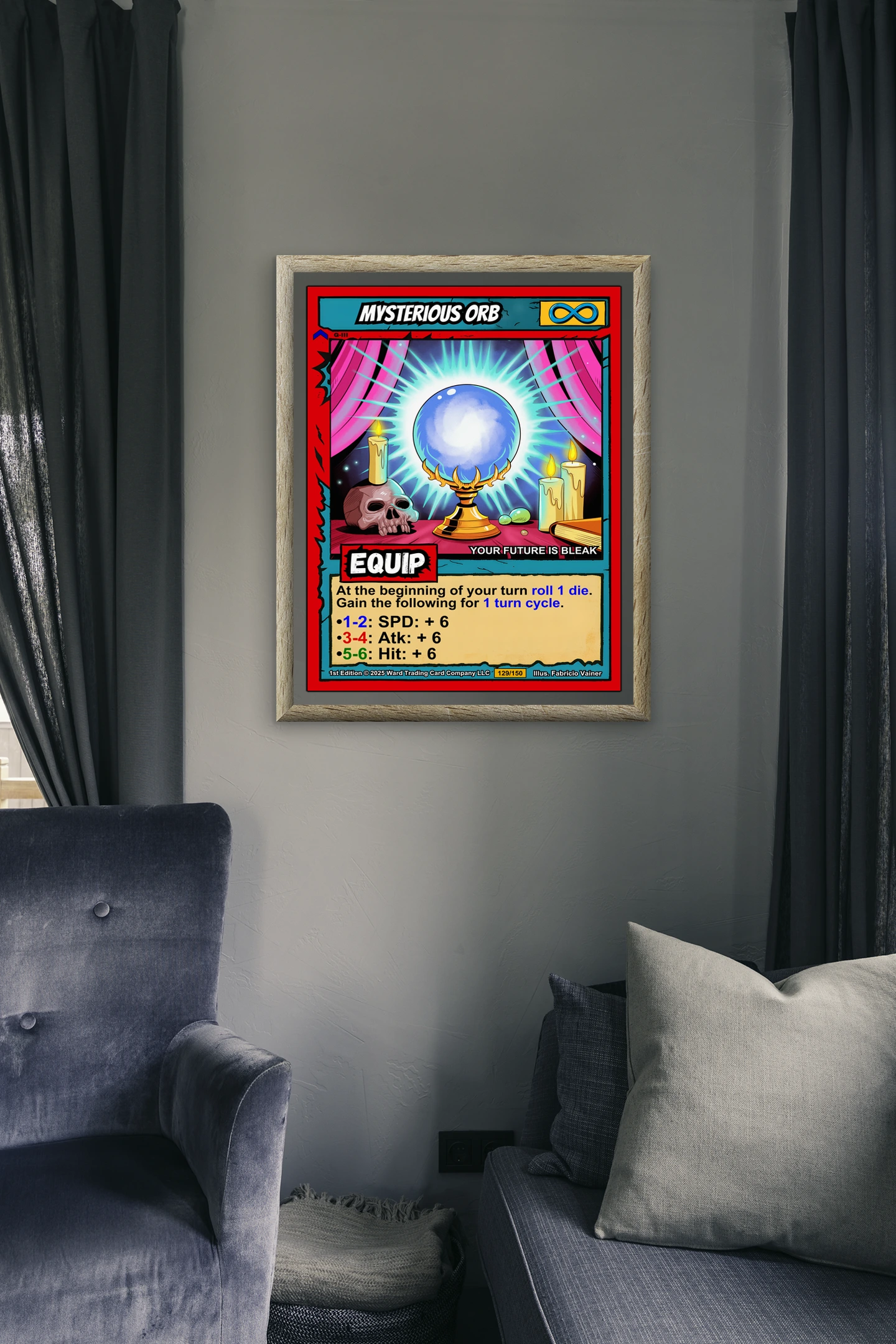 Mysterious Orb Gallery Canvas Print from Ward TCG - Image 5
