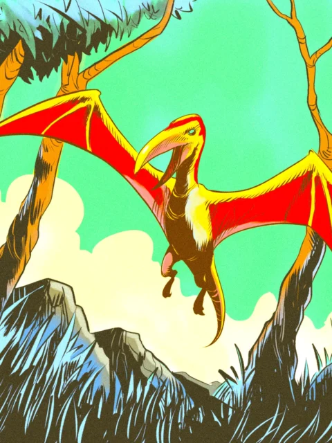 Alternative view of Mythosaurus Art Canvas Wall Art from Ward TCG