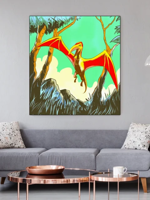 Mythosaurus Art Canvas Wall Art from Ward TCG