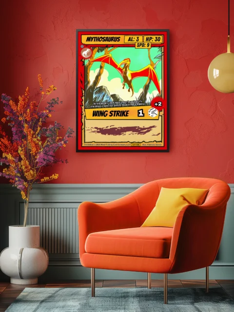 Mythosaurus Canvas Print from Ward TCG