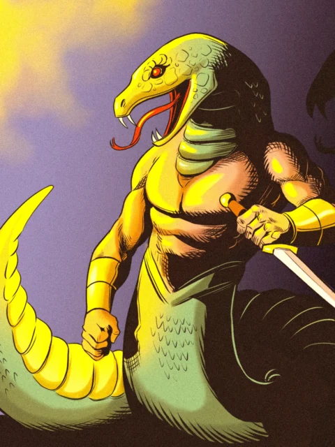 Alternative view of Naga Art Gallery Archival Print from Ward TCG