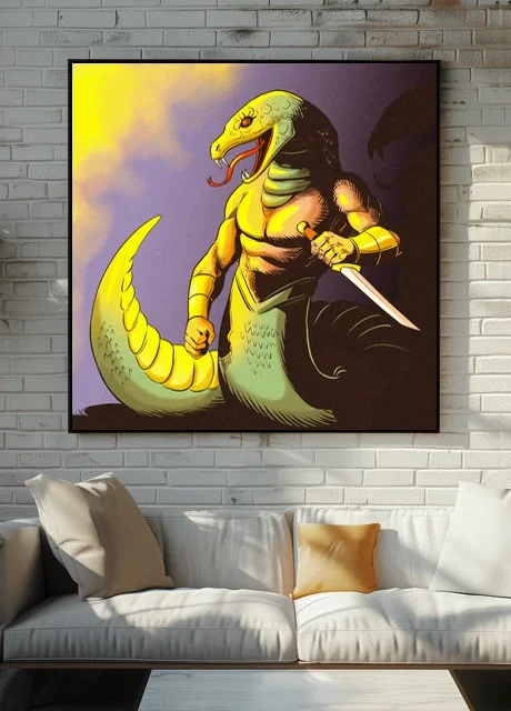 Naga Art Gallery Archival Print from Ward TCG